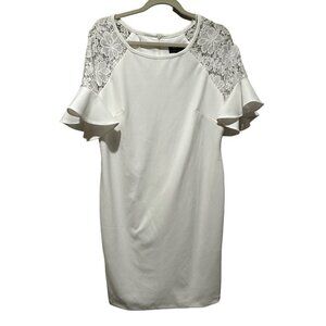 RNStudio womens white dress size 12